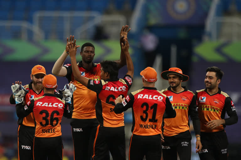 IPL 2020  Sunrisers Hyderabad vs Royal Challengers Bangalore  IPL 2020 play-offs qualification scenarios  ഐപിഎൽ 2020  സൺറൈസേഴ്‌സ് ഹൈദരാബാദ് vs റോയൽ ചലഞ്ചേഴ്‌സ് ബാംഗ്ലൂർ  ഹൈദരാബാദ് vs ബാംഗ്ലൂർ മാച്ച് ഡ്രീം 11 ടീം