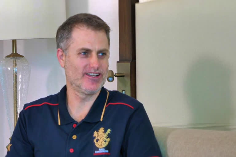 RCB coach Simon Katich