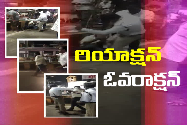 traffic-police-beat-drinker-at-kakinada