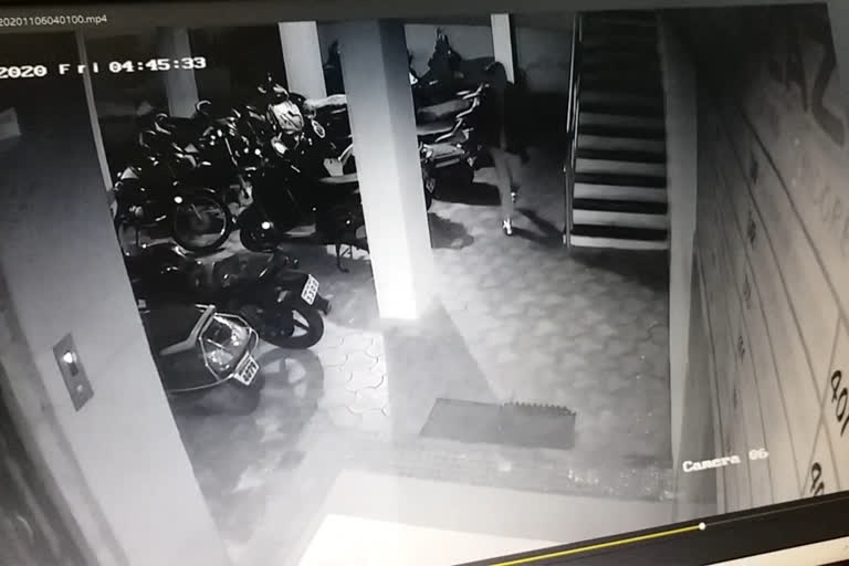 Incident captured in CCTV