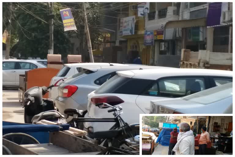 encroachment in fateh nagar delhi