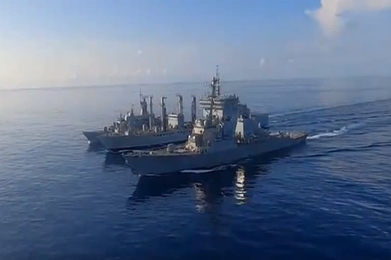 Malabar 20 naval exercise in Bay of Bengal