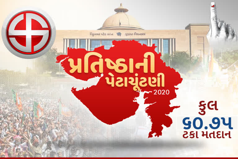 સૌથી વધુ ડાંગમાં મહિલાઓ 75.41 ટકા મતદાન કર્યું