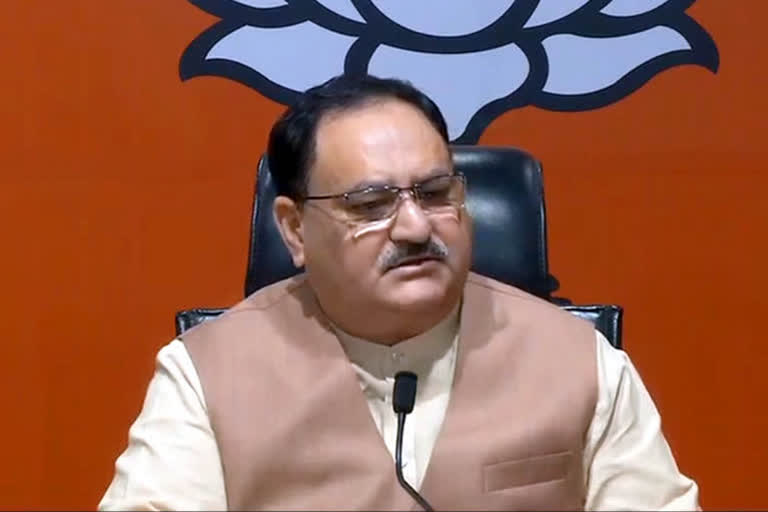 JP Nadda calls for BJP meet  BJP Meet on November 8  Bihar Assembly Election  Bharatiya Janata Party  JP Nadda  Bihar Elections 2020  Bihar 2020 election result  Ahead of poll results, Nadda calls for BJP meet on November 8  ബിജെപി സംസ്ഥാന ജനറൽ സെക്രട്ടറിമാരുടെ യോഗം നവംബർ എട്ടിന്  ബിജെപി സംസ്ഥാന ജനറൽ സെക്രട്ടറി  ബിജെപി പ്രസിഡന്‍റ് ജഗത് പ്രകാശ് നദ്ദ