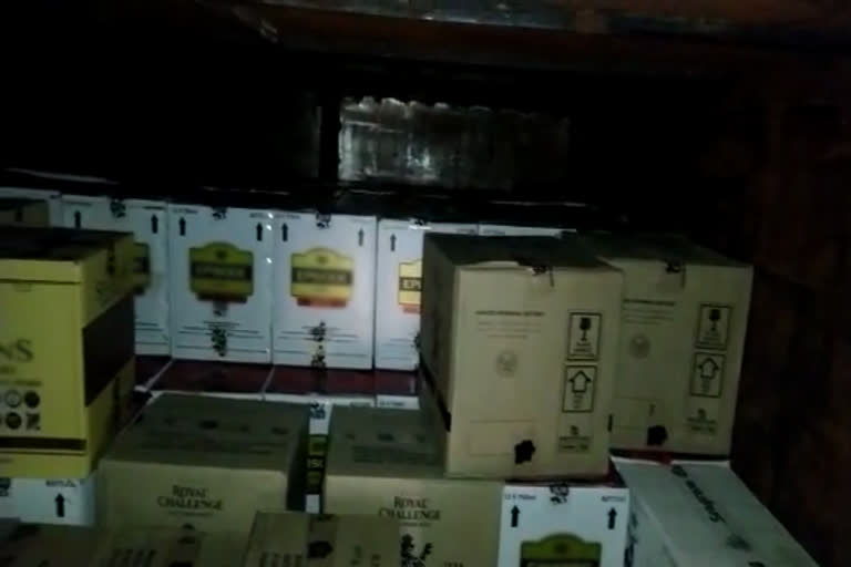 cm flying seized huge amount of illegal liquor in Rohtak