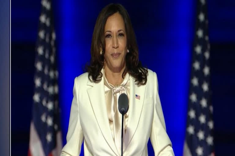 Won't be the last female vice-president, says Kamala Harris