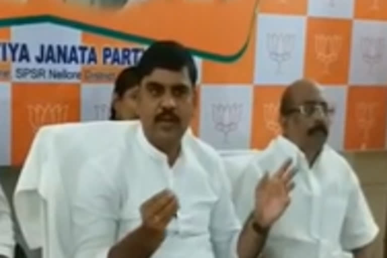 bjp leader vishnuvardhan reddy fires on cm jagan over development of state