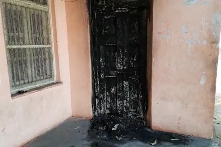 BJP office door