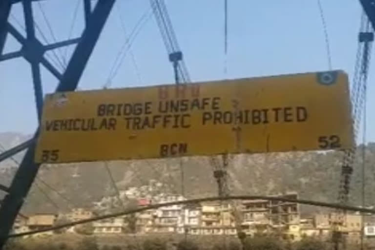 peoples of Ramban demand construct bridge over river chenab at maitra