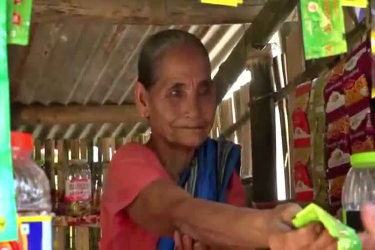 dibrugarh old woman shop