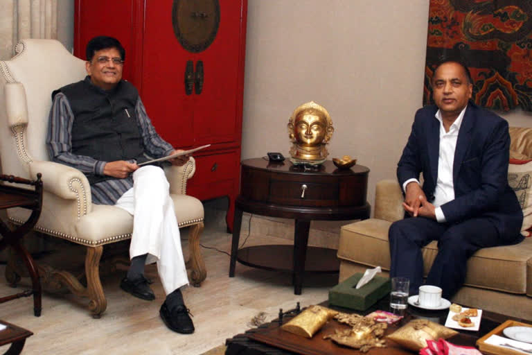 Himachal Pradesh CM meets Union Ministers