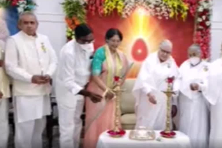 brahma kumaris yoga center opened at marredpally in hyderabad