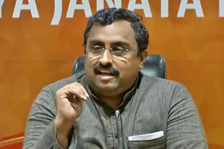 ram madhav reaction on joe biden