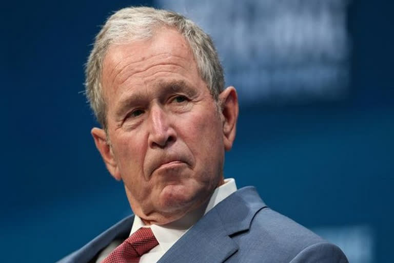 Former US President George W Bush congratulates Biden  Harris  George W Bush congratulates Biden  അമേരിക്കന്‍ തെരഞ്ഞെടുപ്പ്  ജോ ബൈഡന്‍  കമല ഹാരിസ്  ജോര്‍ജ് ഡബ്ലു ബുഷ്