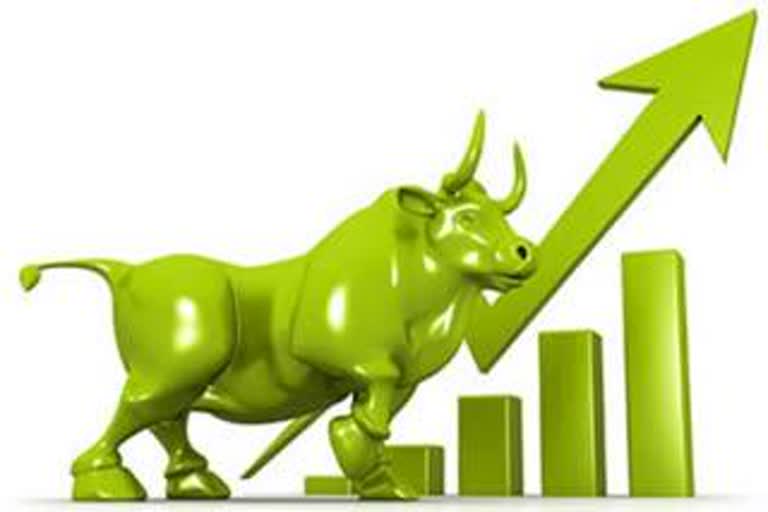 Sensex jumps over 500 points, Nifty above 12,400