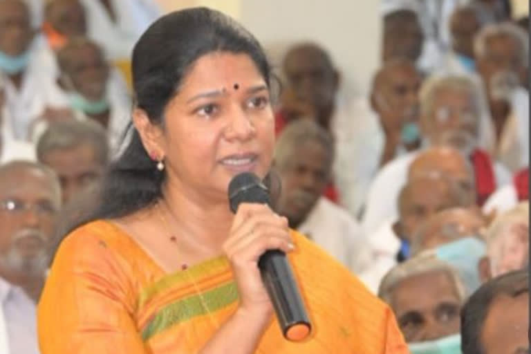 Kanimozhi MP Ask External Affairs Ministry help for intervened TN fishermen boats