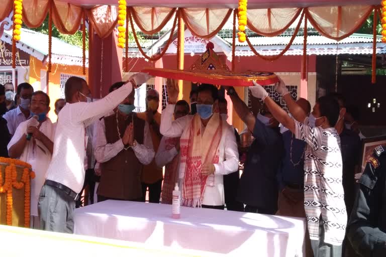 CM Sonowal Inaugurated new bulding at Nalbari