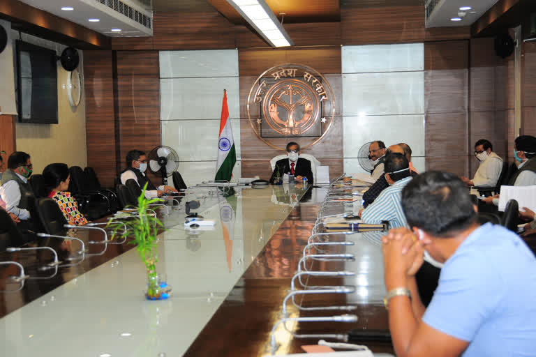 chief secretary rajendra kumar held review meeting