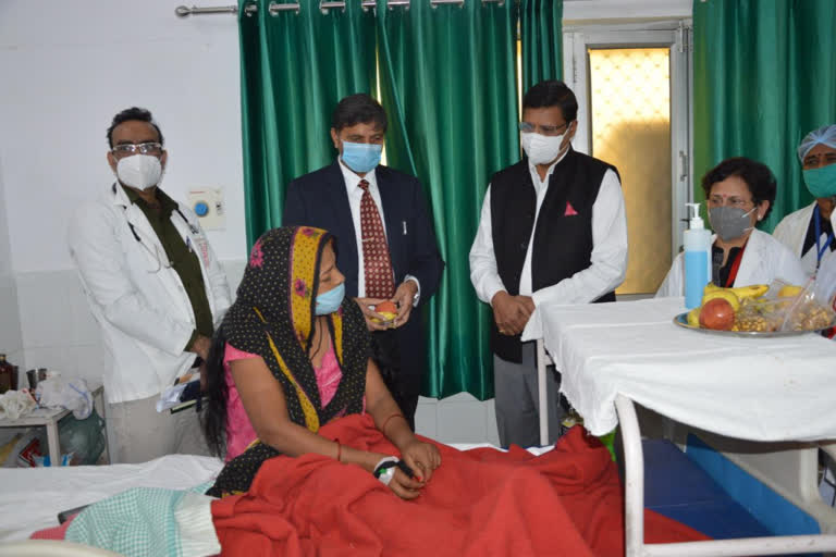 principal secretary health inspected veerangana avantibai women hospital
