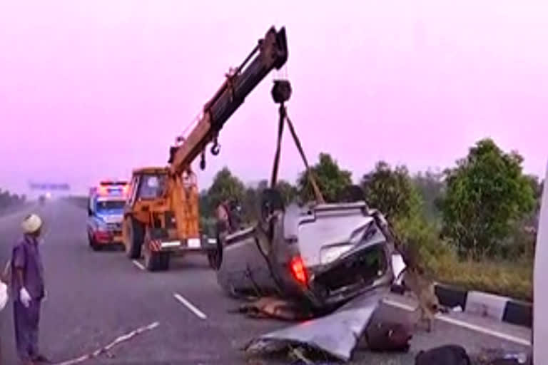 road accident in Hyderabad