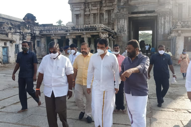 DCM Dr. C. Ashwath Narayana Visits Hampi