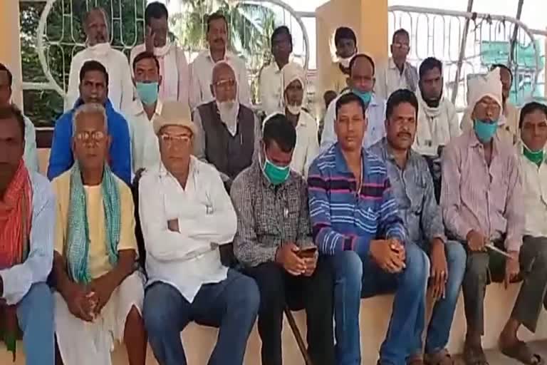 village-gram-pradhan-protest-in-jamtara