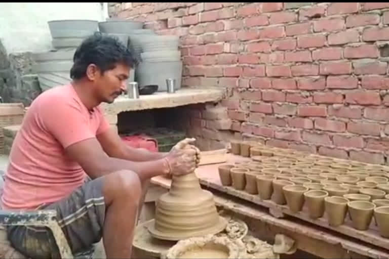 clay lamps