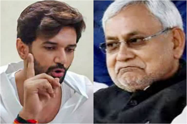 chirag paswan damage to nitish kumar