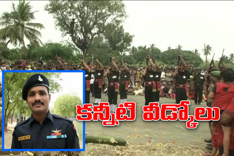 Praveen Kumar Reddy's funeral completed  with formalities in chittoor dist