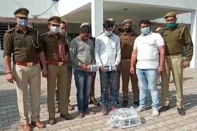 Saharanpur: Police arrested ATM thieves