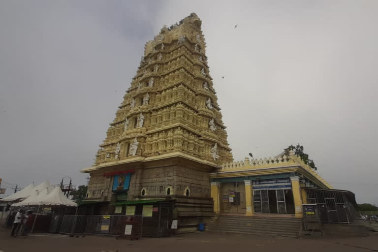 65 lakhs collection in Dasara month at Chamundi hill