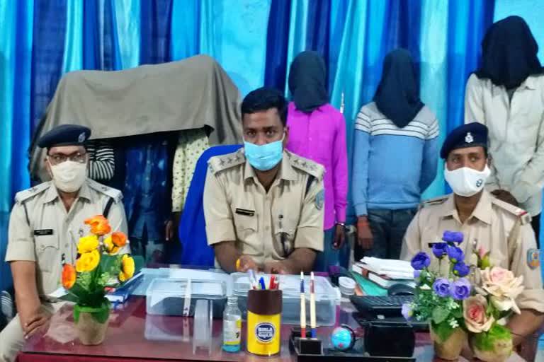 three thieves arrested for bike theft in palamu