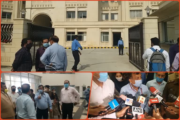 Ghaziabad Additional Chief Secretary Home Avnish Kumar Awasthi inspected Kailash Mansarovar Bhavan