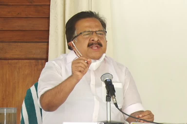 chennithala ed affidavit  സ്വര്‍ണക്കടത്ത്  പ്രതിപക്ഷനേതാവ് രമേശ് ചെന്നിത്തല  മുഖ്യമന്ത്രിയുടെ ഓഫിസ്  കേന്ദ്ര ഏജന്‍സികള്‍  ഐടി സെക്രട്ടറി  enforcement report  trivandrum goldc case