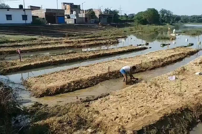 chhath puja preparation started in deoghar