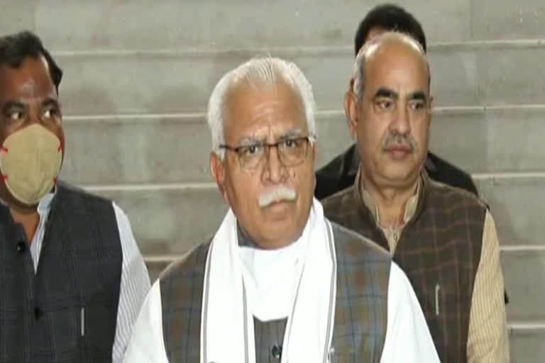 cm manohar lal statement on bjp losing baroda by election