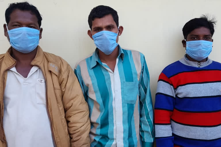 three active PLFI members arrested in khunti