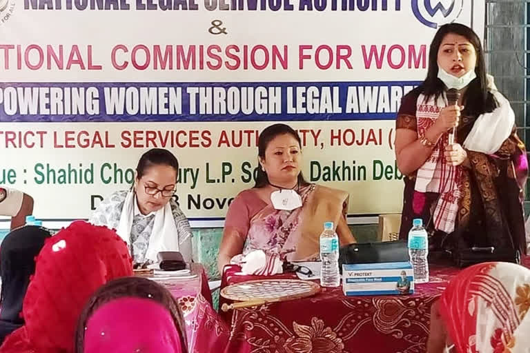 Women's empowerment metting at hojai