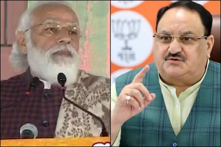 Modi praised JP Nadda