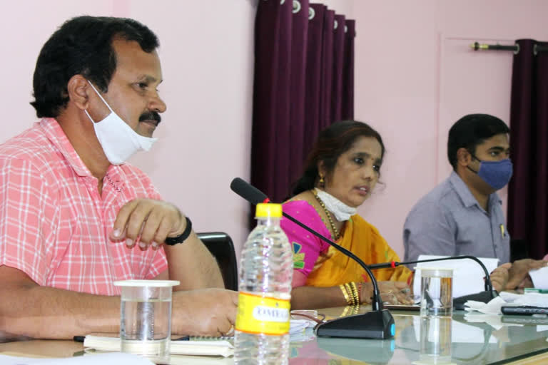 Bagalkot monthly progress review meeting