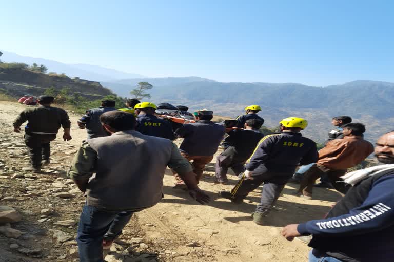 Rajgarhhi-Gadoli road Uttarkashi accident