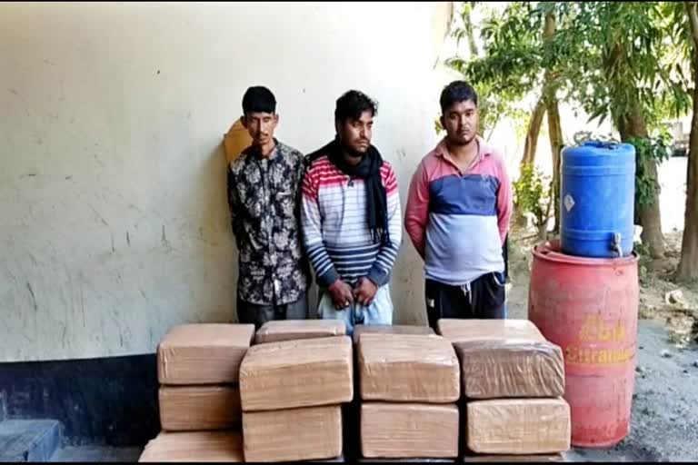 ganja seize in kokrajhar assam etv bharat news