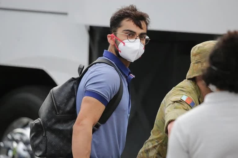 Team India arrives in Sydney for Australia tour