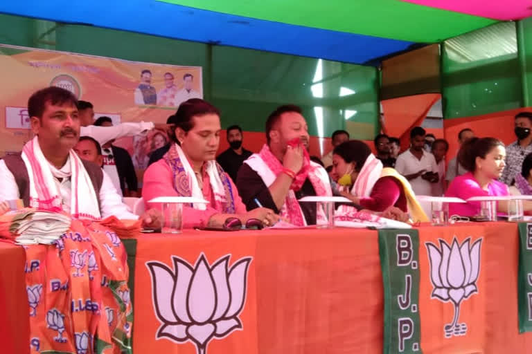 BJP's ELECTION CAMPANING IN BAKSA