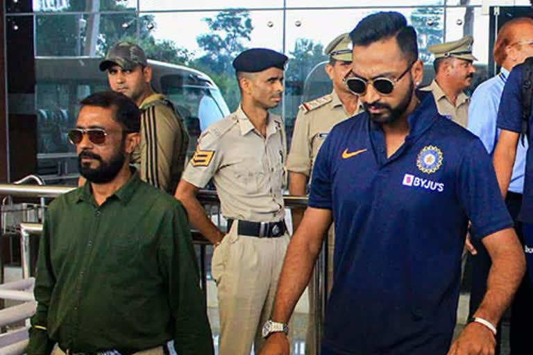 Cricketer Kunal Pandya was arrested at Mumbai airCricketer Kunal Pandya was arrested at Mumbai airportport