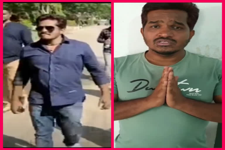 rowdy satish video viral