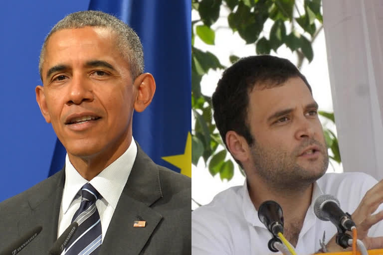 Obama mentions Congress leader Rahul Gandhi