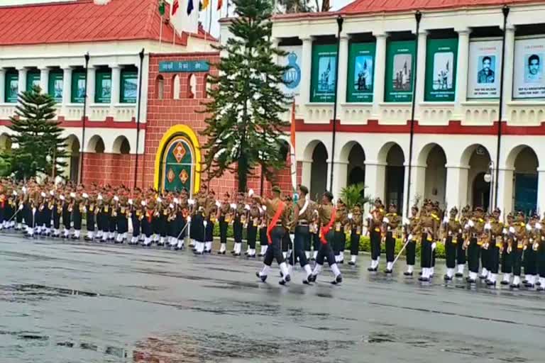 ராணுவ வீரர்கள் சத்தியப்பிரமாணம் ஏற்கும் நிகழ்ச்சி