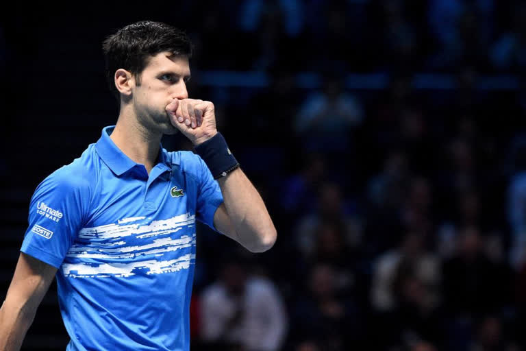 Djokovic drawn with Zverev, Medvedev at ATP Finals