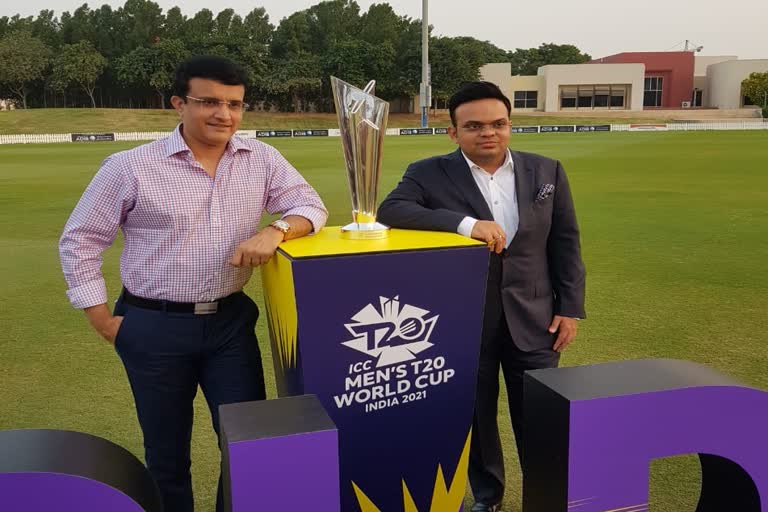 Sourav Ganguly  Board of Control for Cricket in India  ICC Men's T20 World Cup 2021  ലോകകപ്പ് ഇന്ത്യയില്‍ വാര്‍ത്ത  ലോകകപ്പ് ഗാംഗുലി വാര്‍ത്ത  world cup in india news  world cup ganguly news